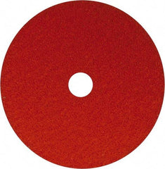 Norton - 7" Diam 7/8" Hole 24 Grit Fiber Disc - Ceramic, Series R980P - Americas Industrial Supply
