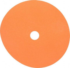 Norton - 7" Diam 7/8" Hole 60 Grit Fiber Disc - Medium Grade, Ceramic, Series R980P - Americas Industrial Supply