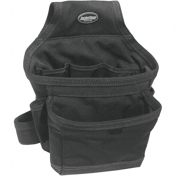 Bucket Boss - 11 Pocket General Purpose Holster - Ballistic Nylon, Black - Americas Industrial Supply