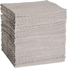 PRO-SAFE - 36 Gal Capacity per Package, Universal Pad - 17" Long x 15" Wide, Gray, Polypropylene - Americas Industrial Supply