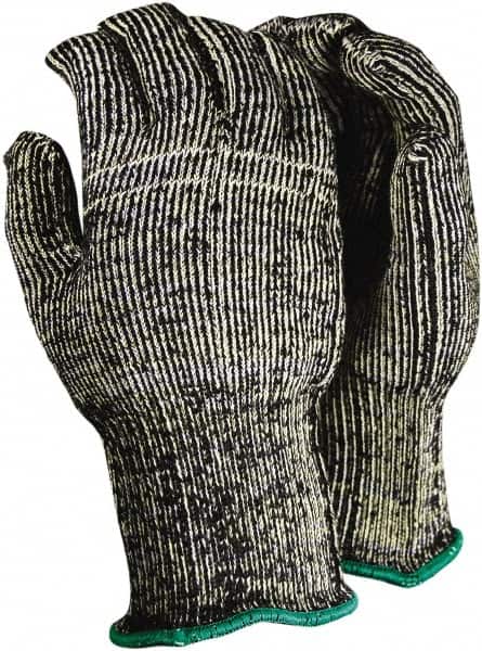 PRO-SAFE - Size L (9), ANSI Cut Lvl 4, ATA Cut Resistant Gloves - 13" Long, Continuous Cuff, Black, Paired - Americas Industrial Supply