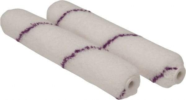Premier Paint Roller - 3/8" Nap, 6-1/2" Wide Paint Mini Roller - Semi-Smooth Texture, Microfiber - Americas Industrial Supply