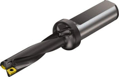 Sandvik Coromant - 2.23" Max Drill Depth, 4xD, 0.531" Diam, Indexable Insert Drill - 2 Inserts, 3/4" Shank Diam, Flange Shank - Americas Industrial Supply