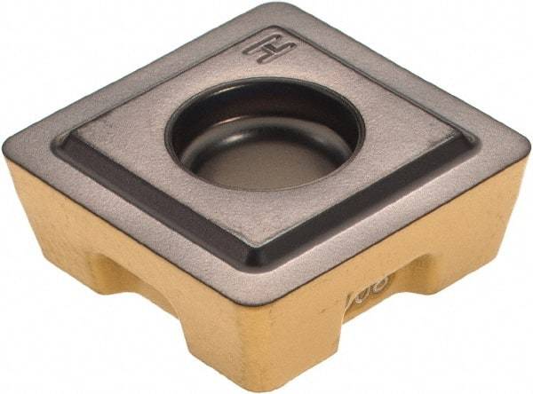 Iscar - SOMT160512 HD Grade IC808 Carbide Indexable Drill Insert - TiAlN/AlTiN/TiN Finish, Square, 16mm Inscribed Circle - Americas Industrial Supply