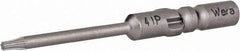 Wera - 4mm Drive, Torx Plus Precision Screwdriver Bit - 1-9/16" OAL - Americas Industrial Supply