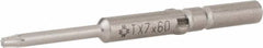 Wera - 5mm Drive Precision Torx Precision Bit - Americas Industrial Supply