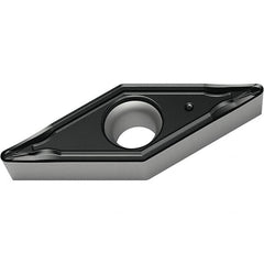 Walter - VCMT331 FP4 Grade WPP10S Carbide Turning Insert - TiCN/Al2O3/TiN Finish, 35° Diamond, 3/8" Inscr Circle, 3/16" Thick, 1/64" Corner Radius - Americas Industrial Supply