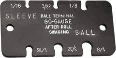 Loos & Co. - 1/16 to 1/8 Inch Range, Wire and Sheet Metal Gage - Use with Ball Terminals - Americas Industrial Supply