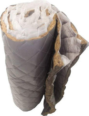 Singer Safety - 25' Long x 48" Wide, Fiberglass Roll - ASTM E-84 Specification, Metallic Gray - Americas Industrial Supply