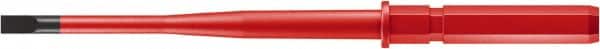 Wera - 3.5mm x 0.6mm Blade, 9mm Drive Slotted Screwdriver Bit - 6-1/4" OAL - Americas Industrial Supply