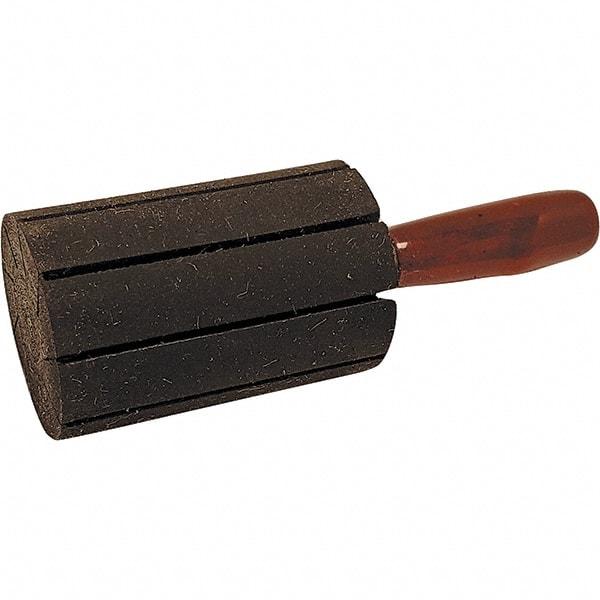 Dynabrade - 1-1/2" Wide x 1" Diam, Expander Wheel Spiral Band Drum - 1/4" Shank Diam, 12,000 RPM - Americas Industrial Supply