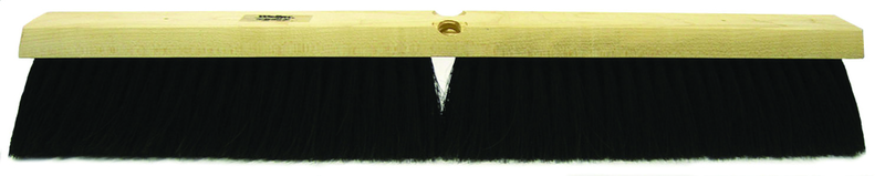 24" Black Tampico Coarse Sweeping - Broom Without Handle - Americas Industrial Supply