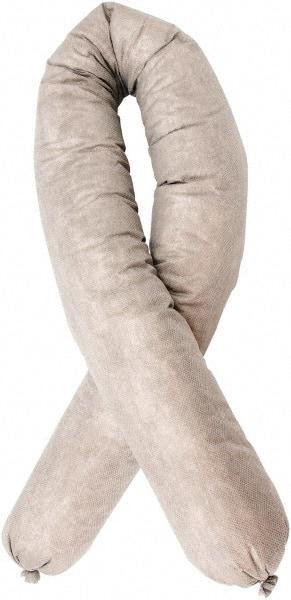 Brady SPC Sorbents - 81 Gal, 3.5' Long, 3" Diam, Cellulose Sock - Universal, Gray - Americas Industrial Supply
