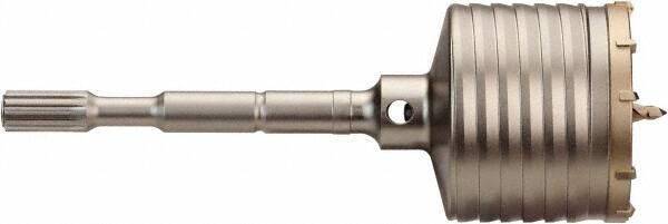 Milwaukee Tool - 1-3/4" Diam, Spline Shank, Carbide-Tipped Rotary & Hammer Drill Bit - Americas Industrial Supply