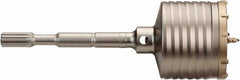 Milwaukee Tool - 1-3/4" Diam, Spline Shank, Carbide-Tipped Rotary & Hammer Drill Bit - Americas Industrial Supply
