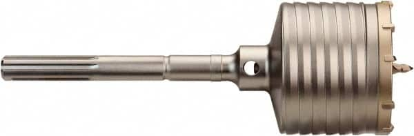 Milwaukee Tool - 5" Diam, SDS-Max Shank, Carbide-Tipped Rotary & Hammer Drill Bit - Americas Industrial Supply