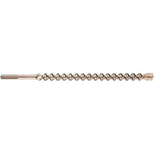 Milwaukee Tool - 1-1/2" Diam, SDS-Max Shank, Carbide-Tipped Rotary & Hammer Drill Bit - Americas Industrial Supply