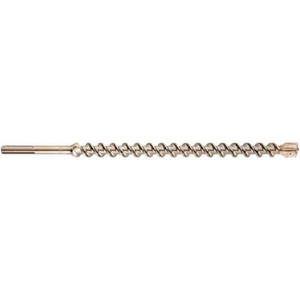Milwaukee Tool - 1" Diam, SDS-Max Shank, Carbide-Tipped Rotary & Hammer Drill Bit - Americas Industrial Supply
