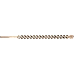 Milwaukee Tool - 1" Diam, SDS-Max Shank, Carbide-Tipped Rotary & Hammer Drill Bit - Americas Industrial Supply