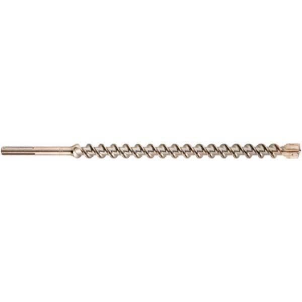 Milwaukee Tool - 3/4" Diam, SDS-Max Shank, Carbide-Tipped Rotary & Hammer Drill Bit - Americas Industrial Supply