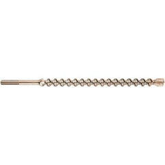 Milwaukee Tool - 3/4" Diam, SDS-Max Shank, Carbide-Tipped Rotary & Hammer Drill Bit - Americas Industrial Supply