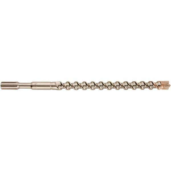 Milwaukee Tool - 7/8" Diam, Spline Shank, Carbide-Tipped Rotary & Hammer Drill Bit - Americas Industrial Supply