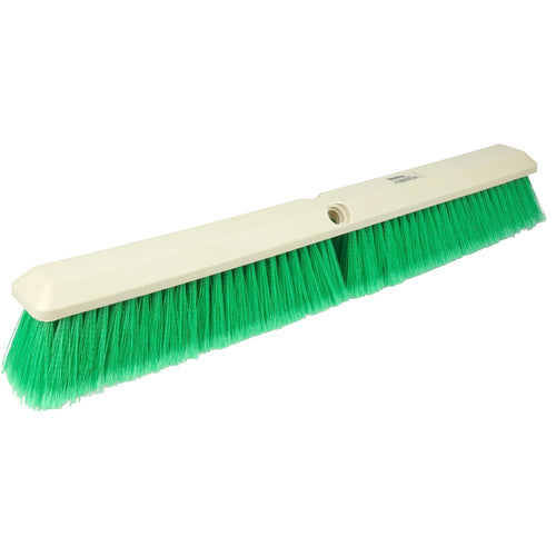 18″ - Green Fine Perma Sweep Broom Without Handle - Americas Industrial Supply