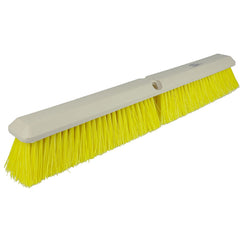 18″ - Yellow Medium Perma Sweep Broom Without Handle - Americas Industrial Supply