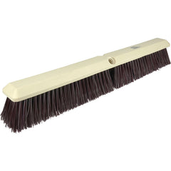 18″ - Maroon Heavy Perma Sweep Broom Without Handle - Americas Industrial Supply