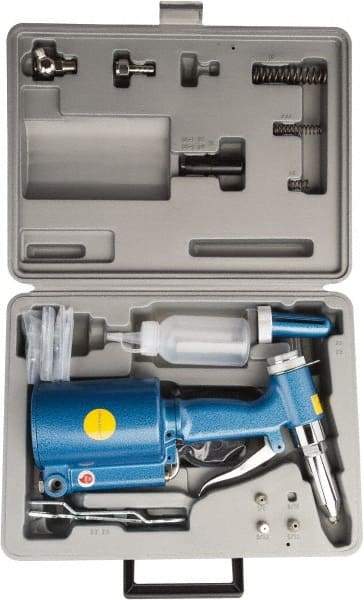 Value Collection - 3/16" Capacity, Air Riveting Hammer - 4 CFM, 9/16" Long Stroke, 1/4" Inlet - Americas Industrial Supply