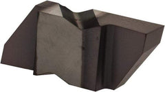 Kennametal - 4213NG Grade KCU25, 5.41mm Cutting Width Carbide Grooving Insert - 6.35mm Max Depth of Cut, Right Hand, 0.19mm Corner Radius, AlTiN Finish - Americas Industrial Supply