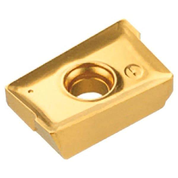 Iscar - 3M AXKT1304 Grade IC810 Carbide Milling Insert - AlTiN/TiN Finish, 0.179" Thick, 0.6mm Corner Radius - Americas Industrial Supply