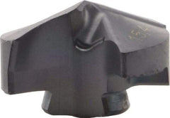 Iscar - Series IDI-SG, 0.606" Diam Grade IC908 140° Replaceable Drill Tip - Carbide, TiAlN Finish, 15 Seat Size, Through Coolant - Americas Industrial Supply