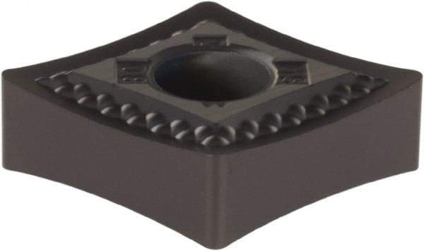 Kennametal - CNMG432 MS Grade KCU10 Carbide Turning Insert - AlTiN Finish, 80° Diamond, 1/2" Inscr Circle, 3/16" Thick, 1/32" Corner Radius - Americas Industrial Supply