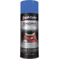 Krylon - 12 oz Ford Blue Automotive Heat Resistant Paint - High Gloss Finish, Comes in Aerosol Can - Americas Industrial Supply