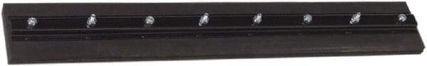 Harper Brush - 36" Moss Foam Blade Floor Squeegee - Double Edge, Black, Steel Holder - Americas Industrial Supply