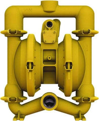 Versa-Matic - 1-1/4 \x96 1-1/2 NPT, Air Operated Diaphragm Pump - Santoprene Diaphragm, Aluminum Housing - Americas Industrial Supply