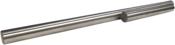 Made in USA - 3mm Diam, 300mm Long, 17-4 PH Stainless Steel Standard Round Linear Shafting - RC40 Hardness - Americas Industrial Supply