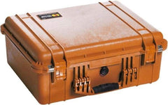 Pelican Products, Inc. - 17-13/64" Wide x 8-13/32" High, Clamshell Hard Case - Orange, Polyethylene - Americas Industrial Supply