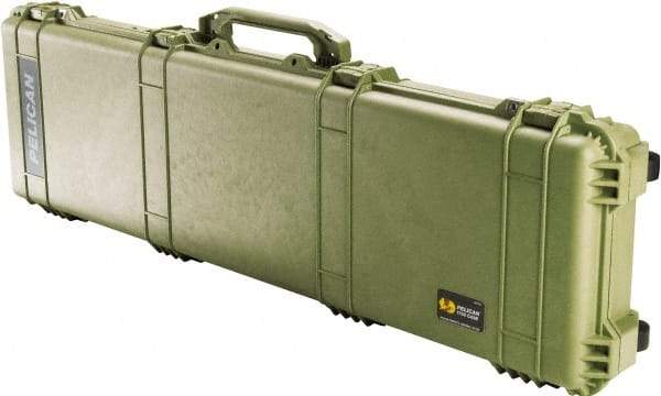 Pelican Products, Inc. - 16" Wide x 6-1/8" High, Long Gun Case - Olive, Polyethylene - Americas Industrial Supply