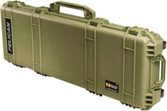 Pelican Products, Inc. - 16" Wide x 6-1/8" High, Long Gun Case - Olive, Polyethylene - Americas Industrial Supply