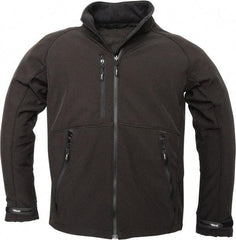 Viking - Size XL Cold Weather Jacket - Black, Polyester, Zipper Closure, 47" Chest - Americas Industrial Supply
