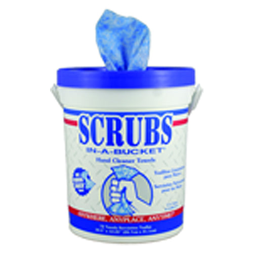 Citrus Fragrance Hand Cleaning Towels, 10 in × 12 in, 72 Wipes per Container - Americas Industrial Supply