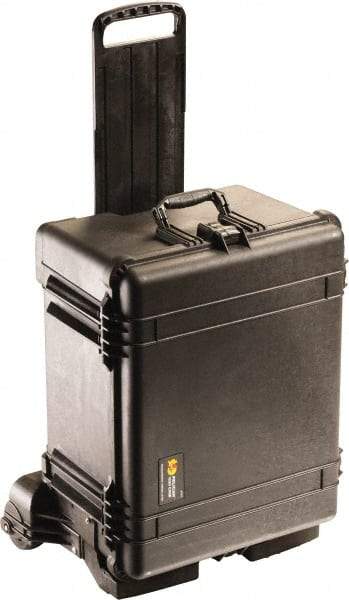 Pelican Products, Inc. - 23-1/4" Wide x 27" High, Clamshell Hard Case - Black, Polypropylene - Americas Industrial Supply