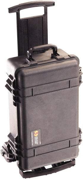 Pelican Products, Inc. - 24-1/4" Wide x 11-3/4" High, Clamshell Hard Case - Black, Polypropylene - Americas Industrial Supply