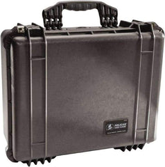 Pelican Products, Inc. - 17-13/64" Wide x 8-13/32" High, Clamshell Hard Case - Black, Polypropylene - Americas Industrial Supply