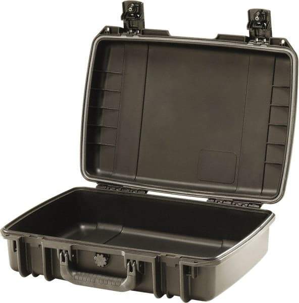 Pelican Products, Inc. - 14-45/64" Wide x 5-51/64" High, Clamshell Hard Case - Black, HPX High Performance Resin - Americas Industrial Supply