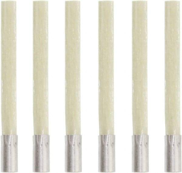 Value Collection - Glass Fiber Scratch Brush Tip Refill - 4-45/64" Brush Length, 4-45/64" OAL, 1-13/64" Trim Length - Americas Industrial Supply