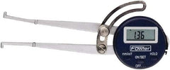 Fowler - 12.7 to 150mm Range, 0.3mm Resolution, Electronic Caliper - Steel with 1.56" Steel Jaws, 0.3mm Accuracy - Americas Industrial Supply