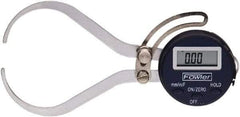 Fowler - 0 to 150mm Range, 0.3mm Resolution, Electronic Caliper - Steel with 1.56" Steel Jaws, 0.3mm Accuracy - Americas Industrial Supply